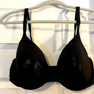 Body by Victoria black shimmer bra, EUC, size 36D